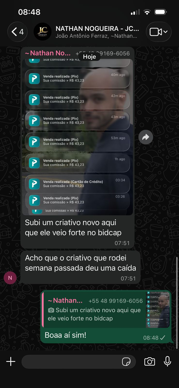 Prova social de resultado