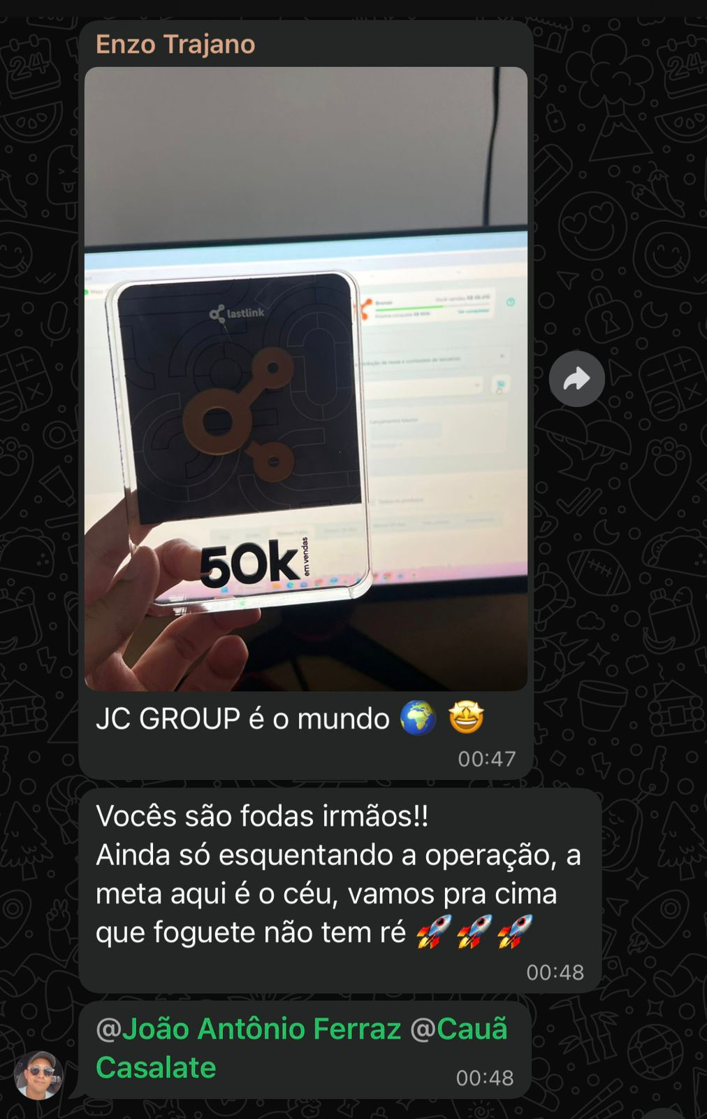 Prova social de resultado